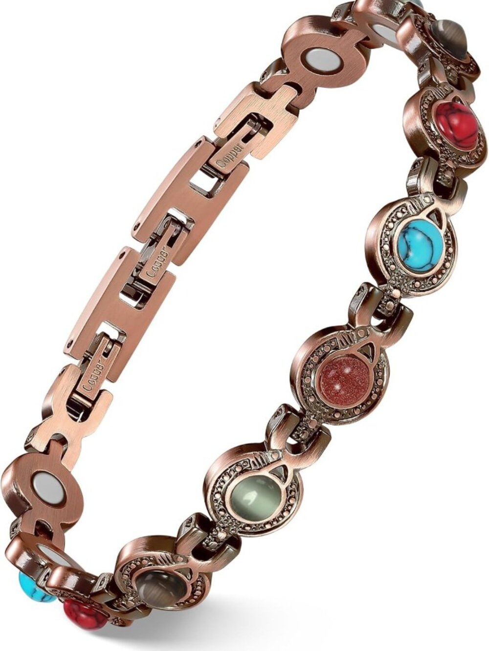 Ultra Strength Magnetic Copper Bracelet for Women - Stylish & Pain Relief